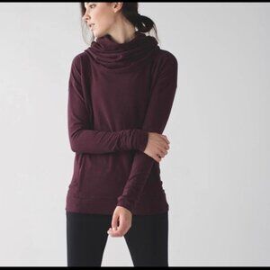 Lululemon Stress-Less Hoodie I Burgundy I Size 12